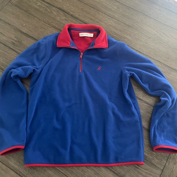 EUC Men’s XS Nautica Quarter Zip Fleece - Picture 1 of 2